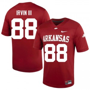 Cardinal Blair Irvin III #88 Razorbacks Jersey | Men High School Football Limited Stitched 74027068