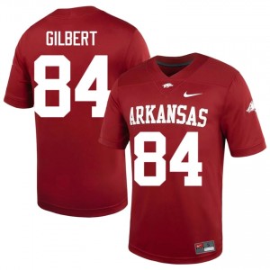Cardinal Breylen Gilbert #84 Razorbacks Jersey | Men College Football Pro-Grade Stitched 71542153
