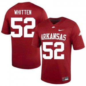 Cardinal Donovan Whitten #52 Hogs Jersey | Men NCAA Football Essential Stitched 18143836