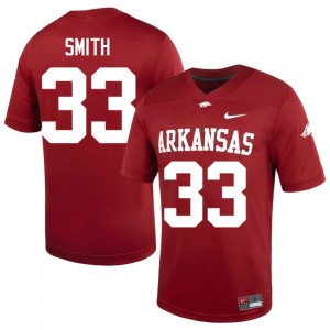 Cardinal Jakore Smith #33 Hogs Jersey | Men NCAA Football Essential Stitched 25094559