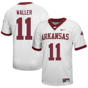 Jamonta Waller #11 UA Razorbacks Jersey | Gameday White College Football Men Embroidery 28082529