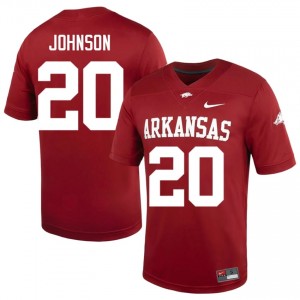 Cardinal Joker Johnson #20 Hogs Jersey | Men Player Football Classic Stitched 63605836