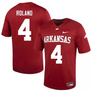 Cardinal La'khi Roland #4 Hogs Jersey | Men University Football Top-Tier Stitched 42775082