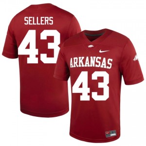 Cardinal Trent Sellers #43 Hogs Jersey | Men High School Football Limited Stitched 22815216