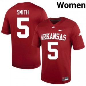Cardinal Sutton Smith #5 Hogs Jersey | Women Player Football Classic Embroidery 14183134