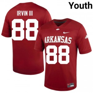 Cardinal Blair Irvin III #88 Hogs Jersey | Youth Player Football Classic Swen 18688482