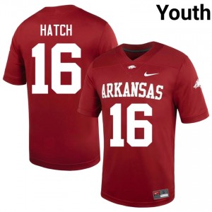 Cardinal Jathan Hatch #16 Hogs Jersey | Youth Player Football Classic Swen 19138046