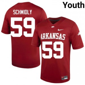 Cardinal Max Schmidly #59 Hogs Jersey | Youth Player Football Classic Swen 38993360